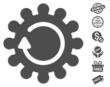 COG döndürme simgesi ücretsiz bonus