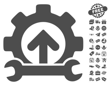 Dişli entegrasyon Araçları simgesini ücretsiz bonus