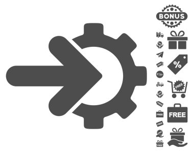 Dişli Tümleştirme simgesini ücretsiz bonus