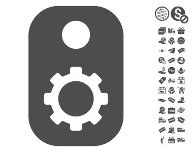 Dişli bir ses etiketi simgesi ücretsiz bonus