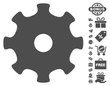 Dişli simgesini ücretsiz bonus