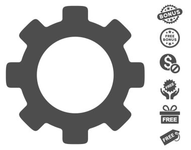 Dişli simgesini ücretsiz bonus