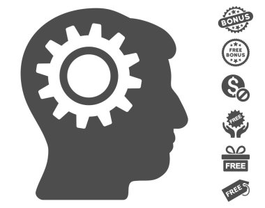 Akıl dişli simgesini ücretsiz bonus