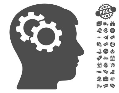Ücretsiz Bonus ile akıl Gears simgesi