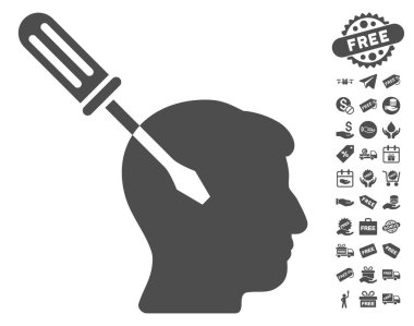 Akıl tornavida simgesi ücretsiz Bonus ile ayarlama