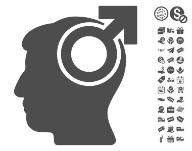 Ücretsiz Bonus ile akıl kudret simgesi