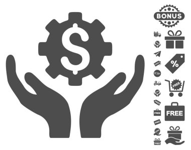 Ücretsiz Bonus ile bakım fiyat simgesi