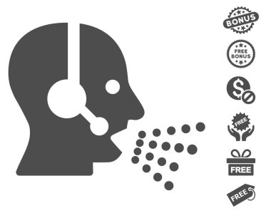 Operatör konuşma simgesini ücretsiz bonus