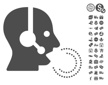 Operatör konuşma simgesini ücretsiz bonus