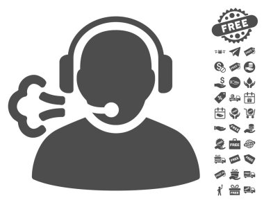 Operatör konuşma simgesini ücretsiz bonus