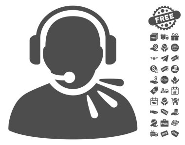 Operatör konuşma simgesini ücretsiz bonus