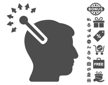 Ücretsiz Bonus ile optik sinir arayüzü simgesi