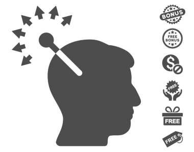Ücretsiz Bonus ile optik sinir arayüzü simgesi