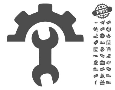 Ücretsiz Bonus simgesiyle hizmet araçları