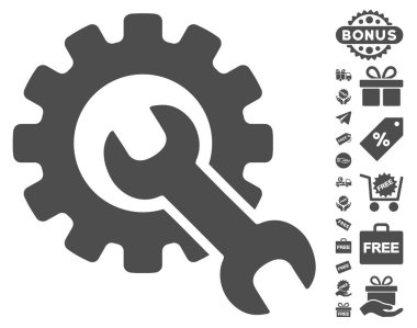 Ücretsiz Bonus simgesiyle hizmet araçları