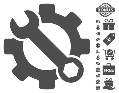 Ücretsiz Bonus simgesiyle hizmet araçları
