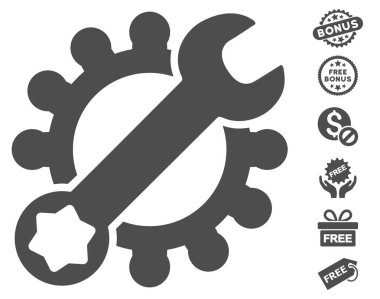 Ücretsiz Bonus simgesiyle hizmet araçları