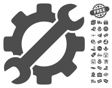 Ücretsiz Bonus simgesiyle hizmet araçları