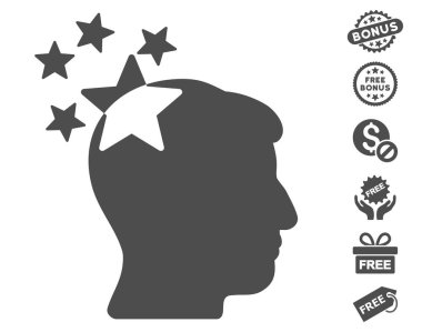 Yıldız kafa simgesi ücretsiz Bonus ile vurmak