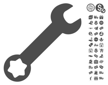 İngiliz anahtarı simgesini ücretsiz bonus