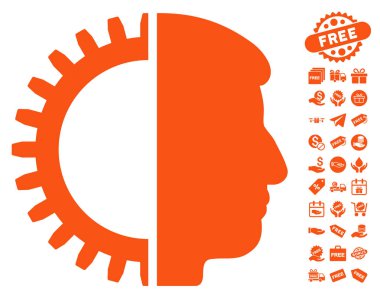 Ücretsiz Bonus ile Android kafa simgesi