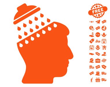 Beyin duş simgesi ücretsiz bonus