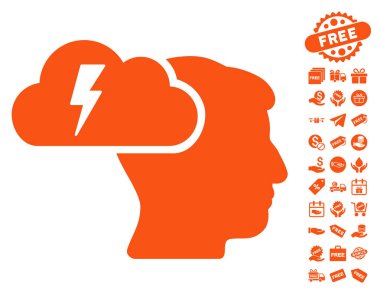 Beyin fırtınası simgesi ücretsiz bonus
