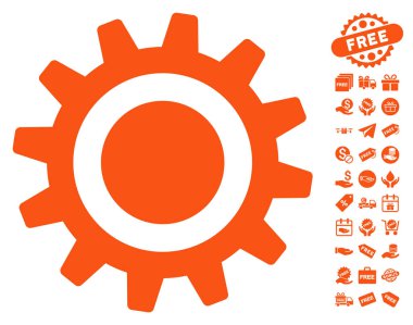 COG simgesi ücretsiz bonus