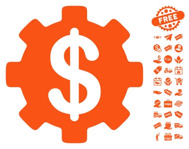 Ücretsiz Bonus ile Geliştirme maliyet simgesi