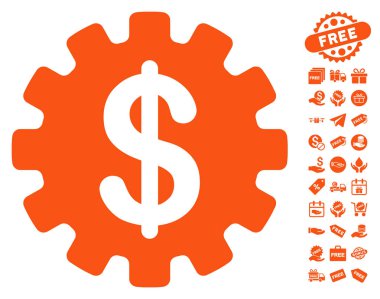 Ücretsiz Bonus ile Geliştirme maliyet simgesi