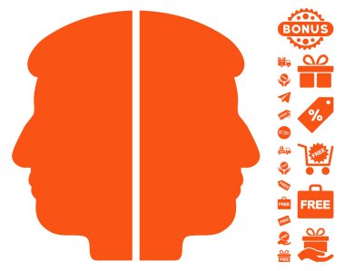 Çift yüzlü simgesi ücretsiz bonus