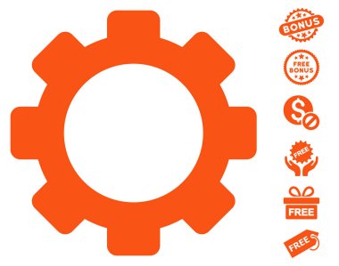 Dişli simgesini ücretsiz bonus