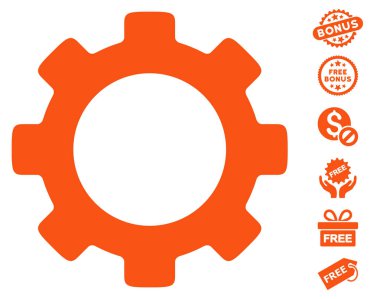 Dişli simgesini ücretsiz bonus