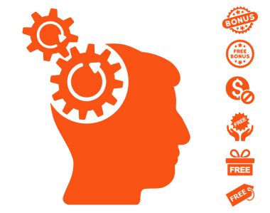 Döndürme simgesi ücretsiz bonus kafa Dişliler