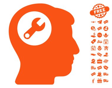 Kafa simgesi ücretsiz Bonus ile anahtar