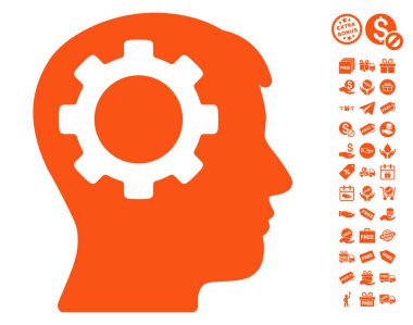 Akıl dişli simgesini ücretsiz bonus