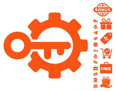 Anahtar Ücretsiz Bonus ile simge seçenekleri