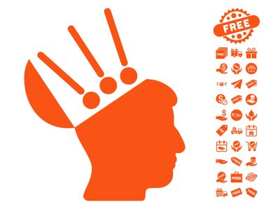 Açık fikirli arabirimi simgesini ücretsiz bonus