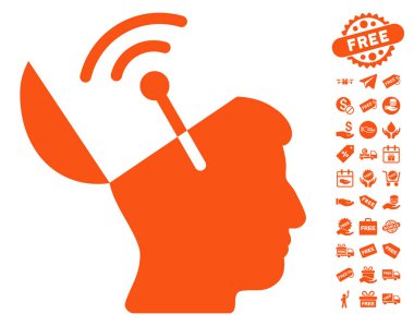 Açık fikirli radyo arayüzü simgesi ücretsiz bonus