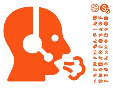 Operatör konuşma simgesini ücretsiz bonus