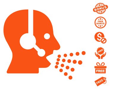 Operatör konuşma simgesini ücretsiz bonus