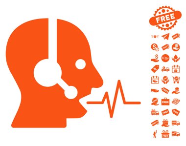 Operatör konuşma simgesini ücretsiz bonus