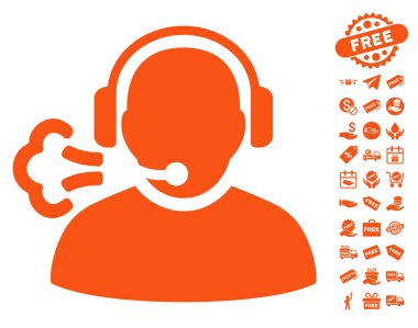 Operatör konuşma simgesini ücretsiz bonus