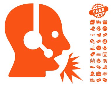 Operatör konuşma simgesini ücretsiz bonus