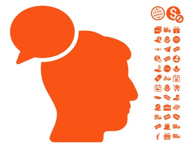 Kişi fikir simgesi ücretsiz bonus