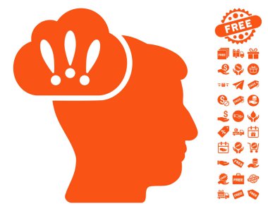 Ücretsiz Bonus ile sorun beyin fırtınası simgesi