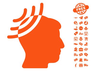 Ücretsiz Bonus ile radyo Resepsiyon kafa simgesi