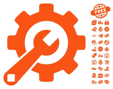 Ücretsiz Bonus simgesiyle hizmet araçları