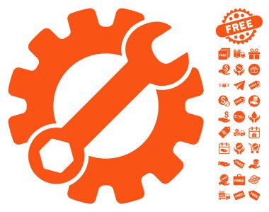 Ücretsiz Bonus simgesiyle hizmet araçları