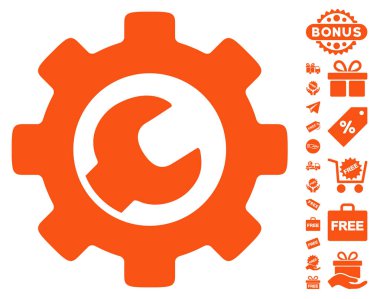 Ücretsiz Bonus simgesiyle hizmet araçları